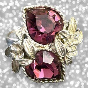 💜 Sarah Coventry February Birthday Love Story Ring 💜